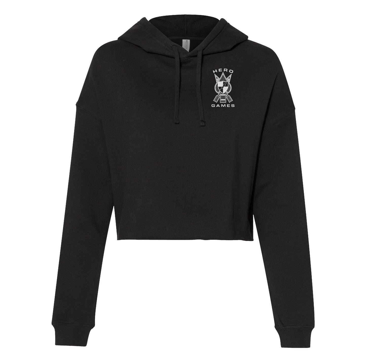 Hero Games OG Embroidered Crop Hoodie