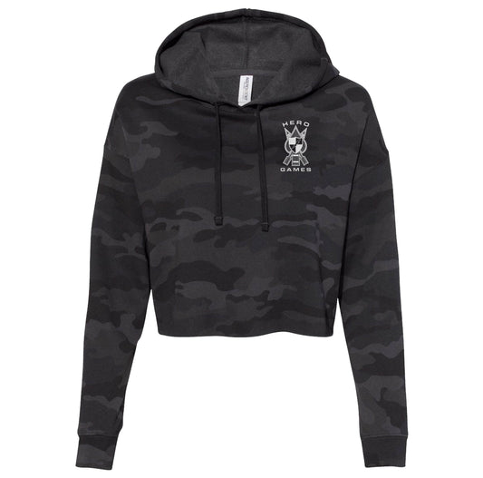 Hero Games OG Embroidered Crop Hoodie