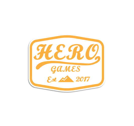 Hero Games Retro Sticker