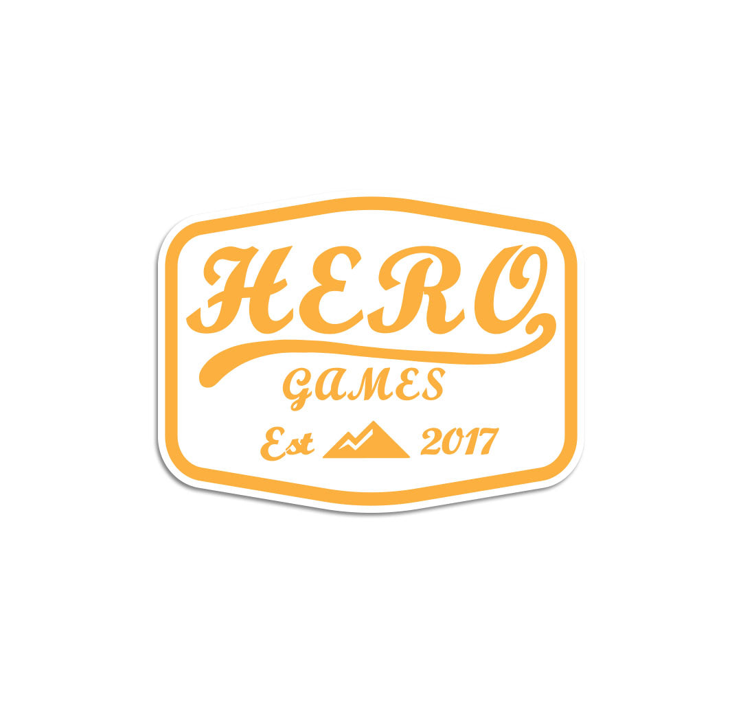 Hero Games Retro Sticker